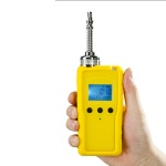 Portable hydrogen fluoride gas detector