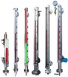 Anti-corrosive magnetic float level gauge