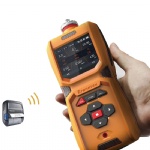 Portable methylamine gas detector